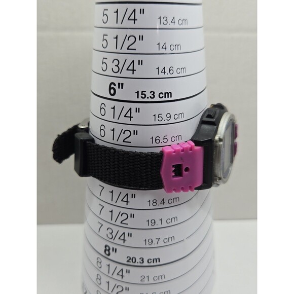 Vintage 1996 Timex Ironman Triathlon 50 Lap Purple Digital Watch New Battery main image 5